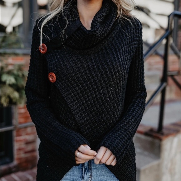 🖤New Arrival🖤Cowl Neck Knit Sweater - Picture 2 of 7